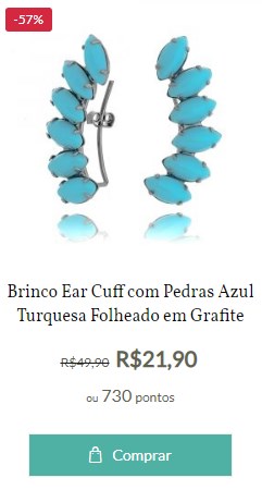 Brincos da moda: azuis estão em alta!