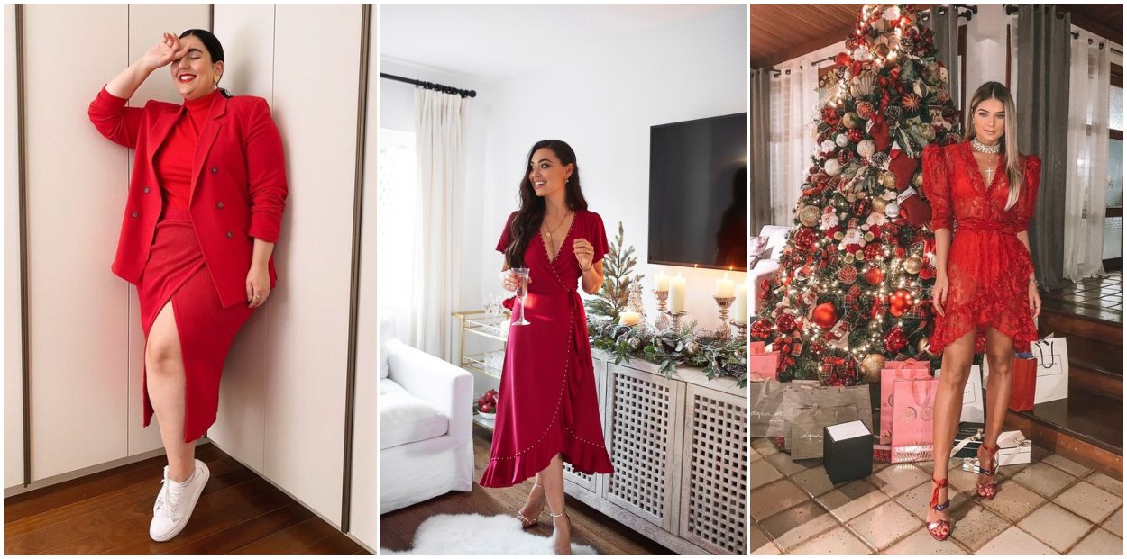 Vestido vermelho de Natal: dicas para modernizar este look clássico