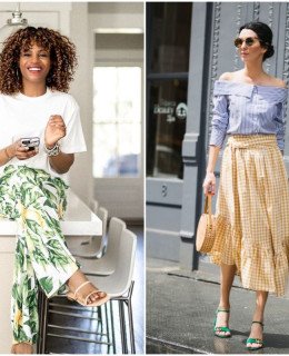 Como usar roupas estampadas looks estampados
